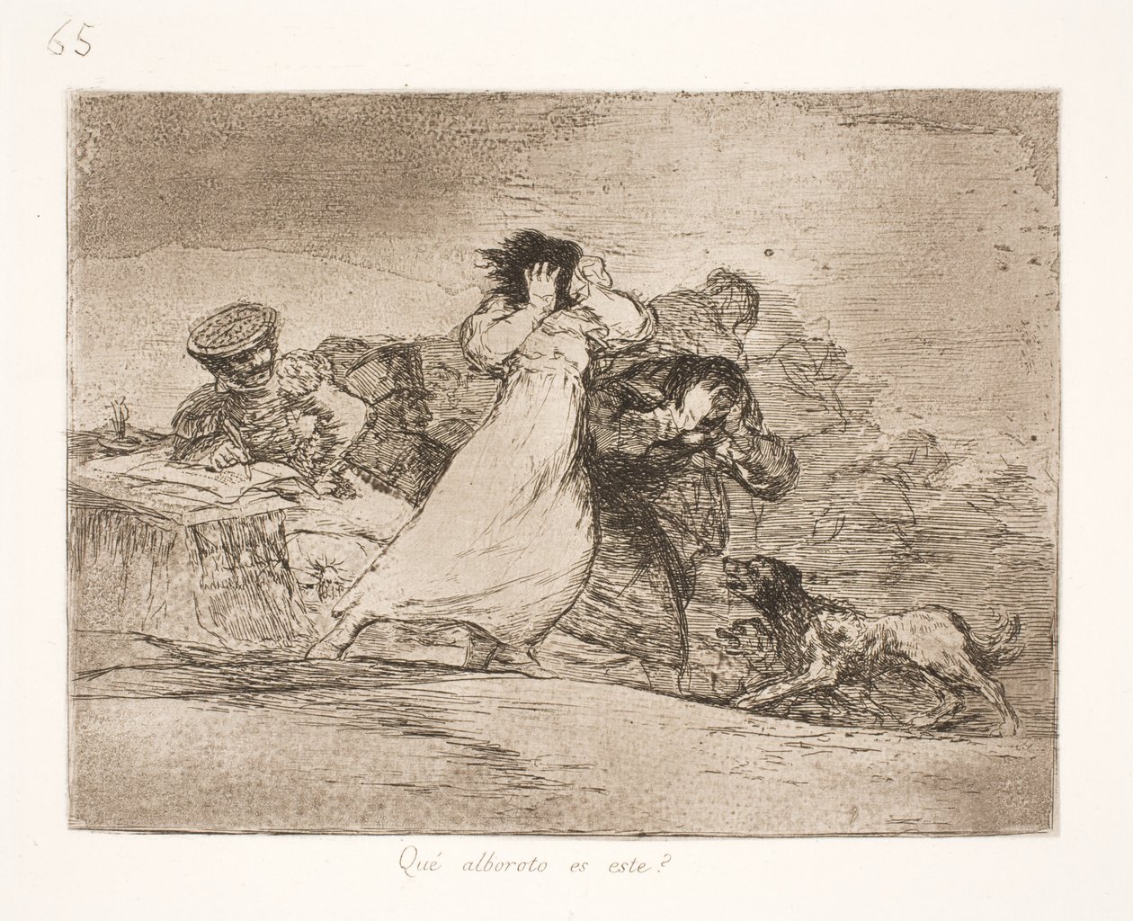 Que signifie cette confusion ? (65) - Francisco de Goya