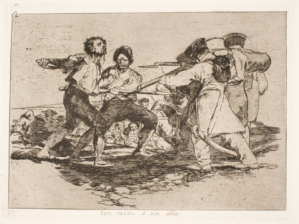 Avec ou sans fond (2) - Francisco de Goya