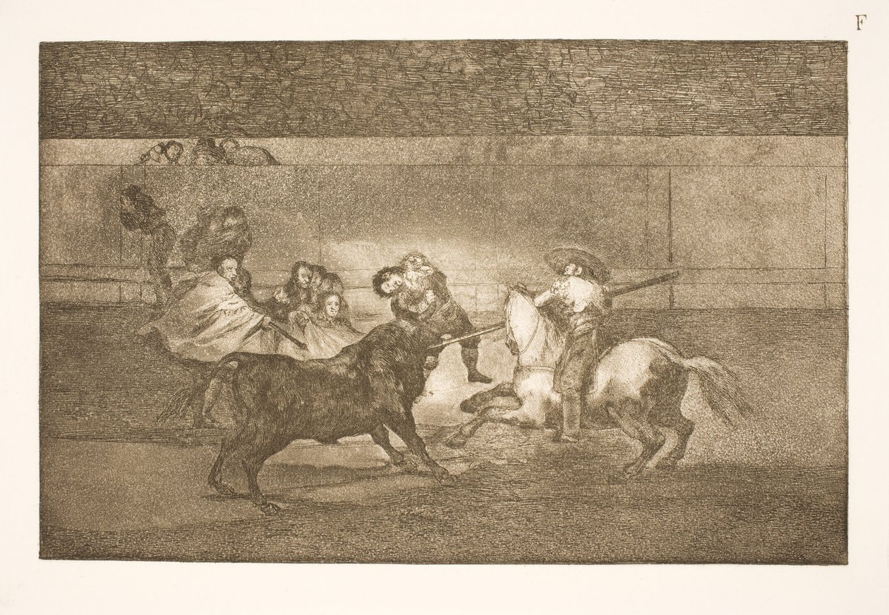 La mort de Pepe Illos (3e composition) - Francisco de Goya