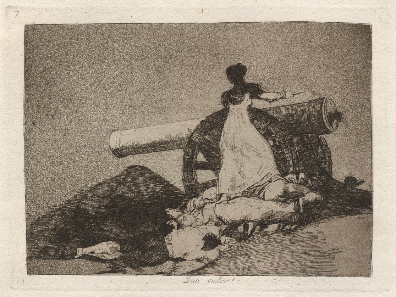 Quel Courage! - Francisco de Goya