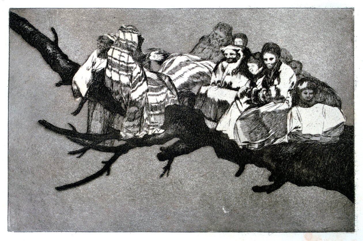 Rêve ridicule, 1819-1823 - Francisco de Goya