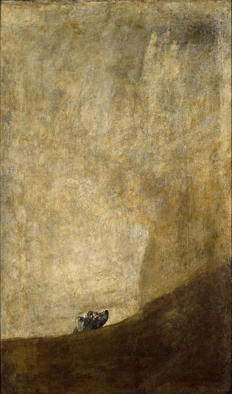 Le chien - Francisco de Goya