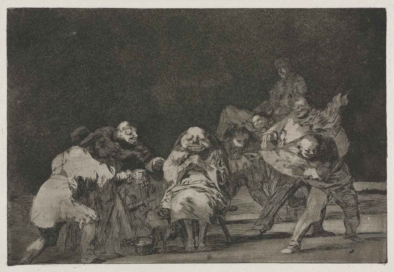 Les Proverbes : Loyauté, 1864 - Francisco de Goya