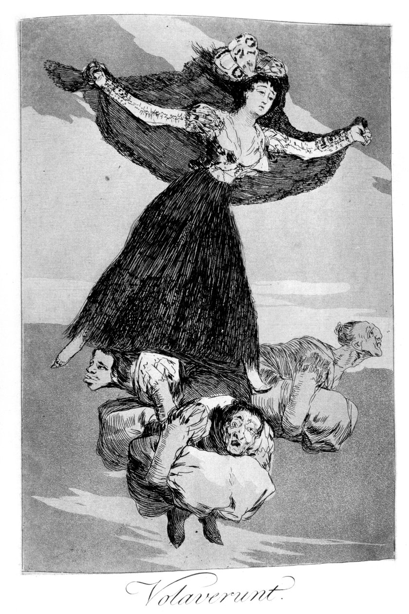 Ils se sont envolés - Francisco de Goya