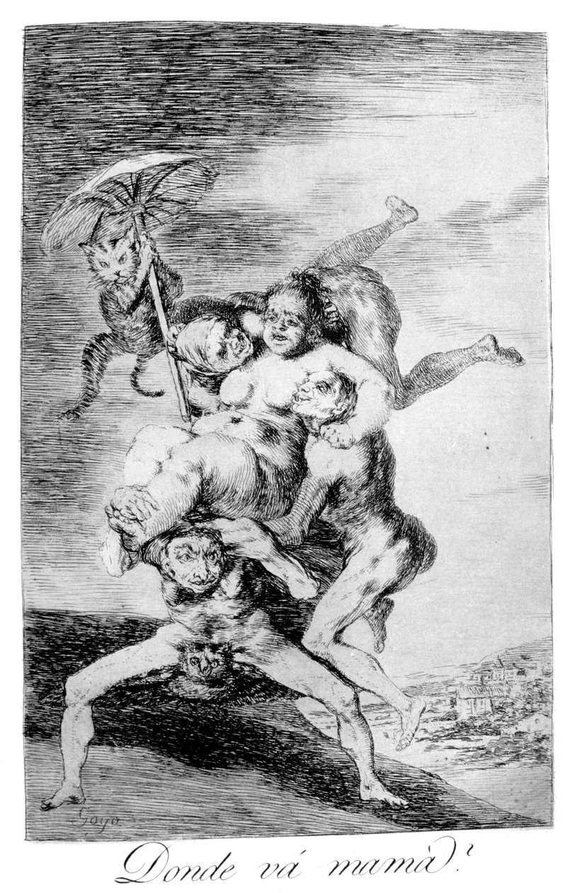 Où va maman, 1799 - Francisco de Goya