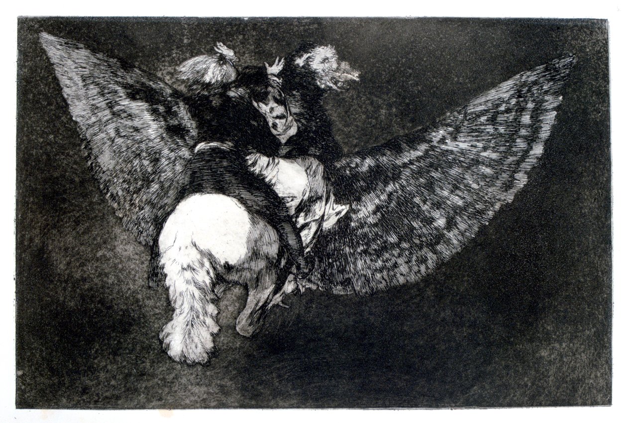 Nonsense ailé, 1819-1823 - Francisco de Goya