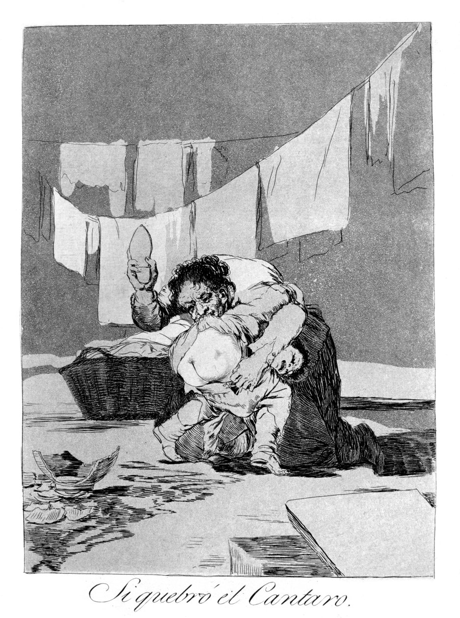 Oui, il a cassé le pot, 1799 - Francisco de Goya