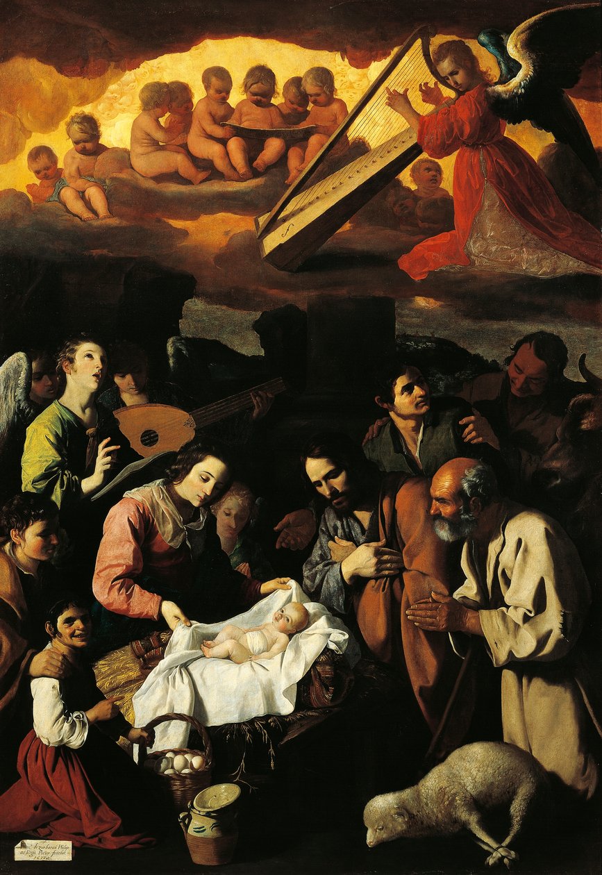 Adoration des bergers - Francisco de Zurbaran