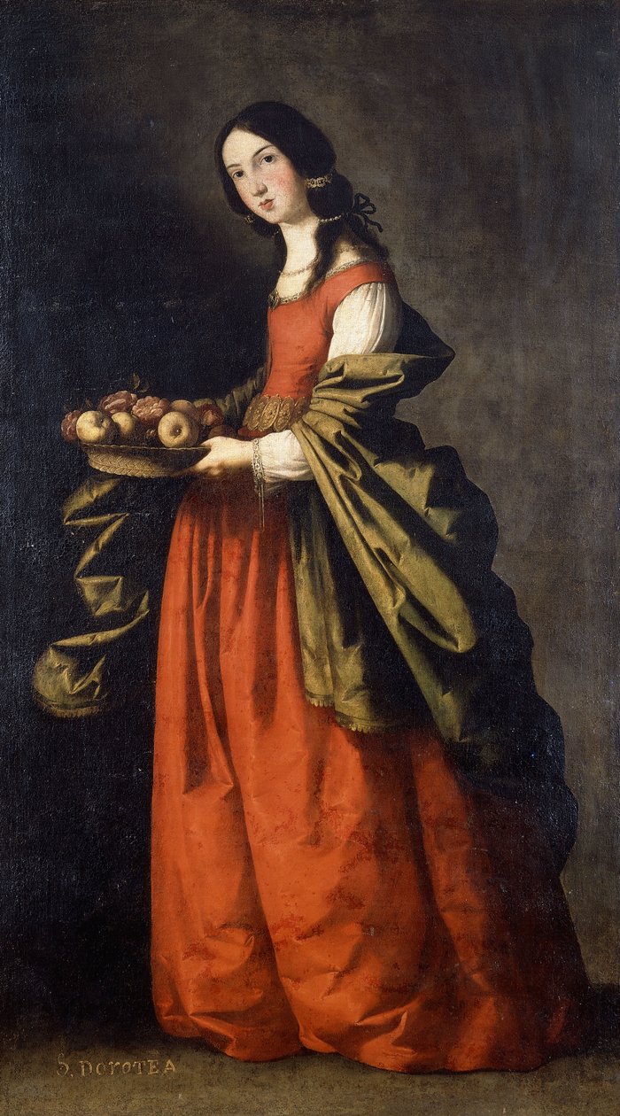 Sainte Dorothée - Francisco de Zurbaran