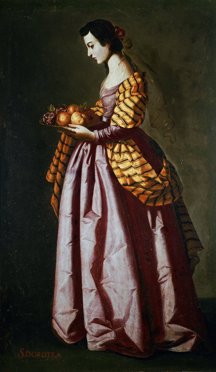 Sainte Dorothée - Francisco de Zurbaran