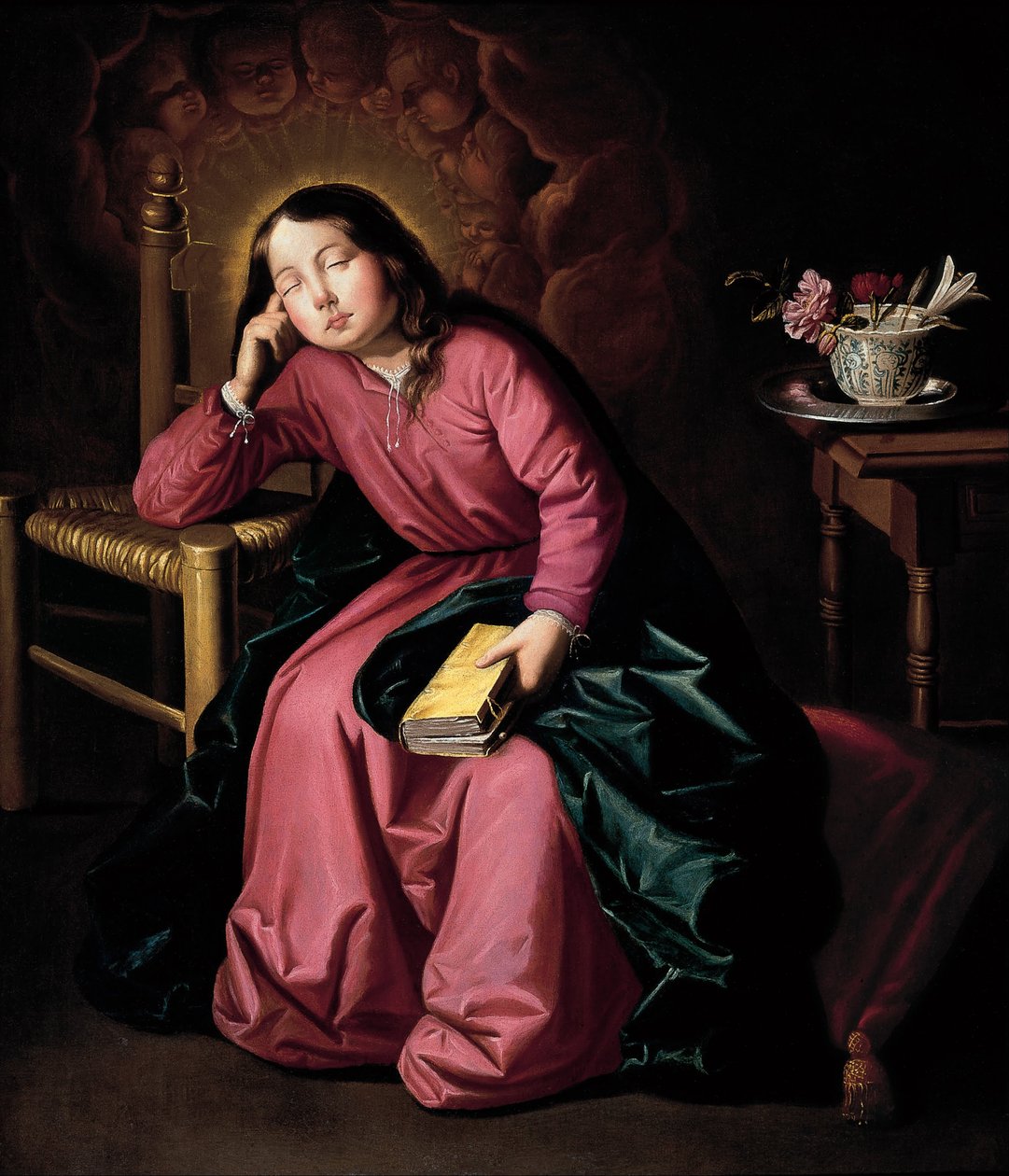 La Vierge enfant endormie - Francisco de Zurbaran