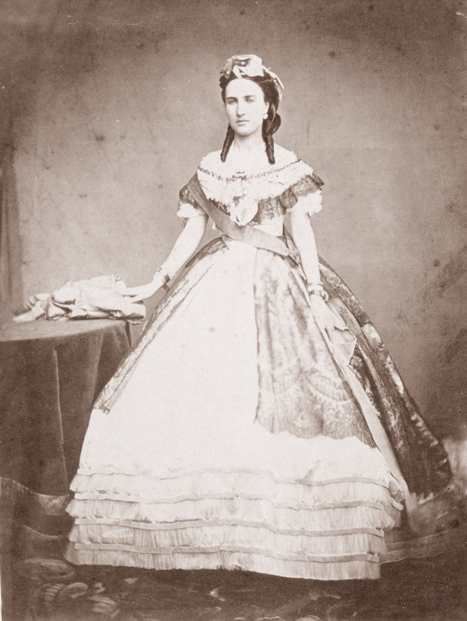 Charlotte de Saxe-Cobourg-Gotha (1840-1927) Princesse de Belgique et Impératrice du Mexique - Francois Aubert