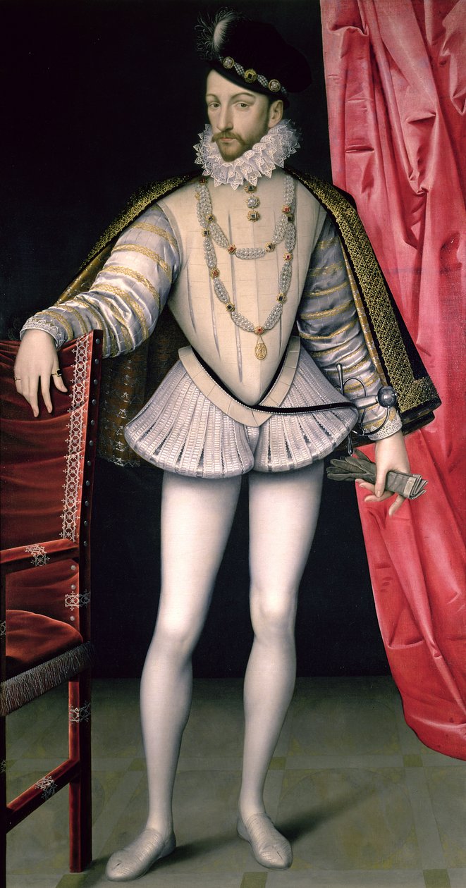 Portrait de Charles IX (1550-74) - François Clouet
