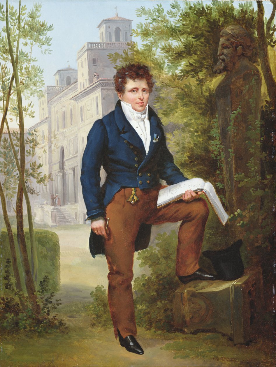 Portrait de Nicolas-Pierre Tiolier, c.1817 - Francois Edouard Picot