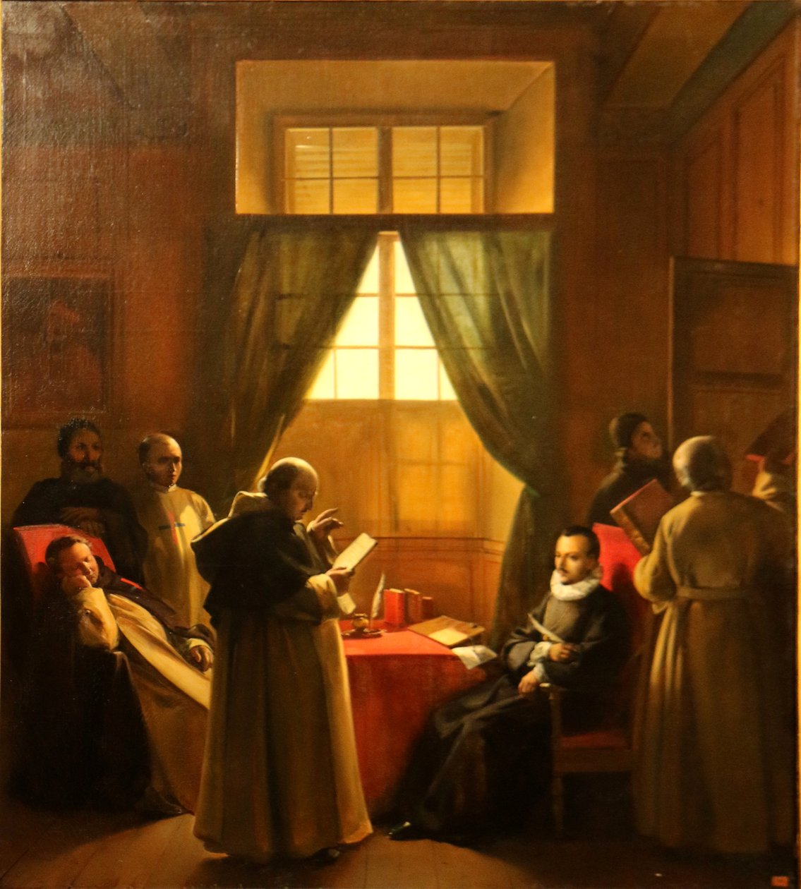 Scène dans un couvent des pères trinitaires - Francois Marius Granet