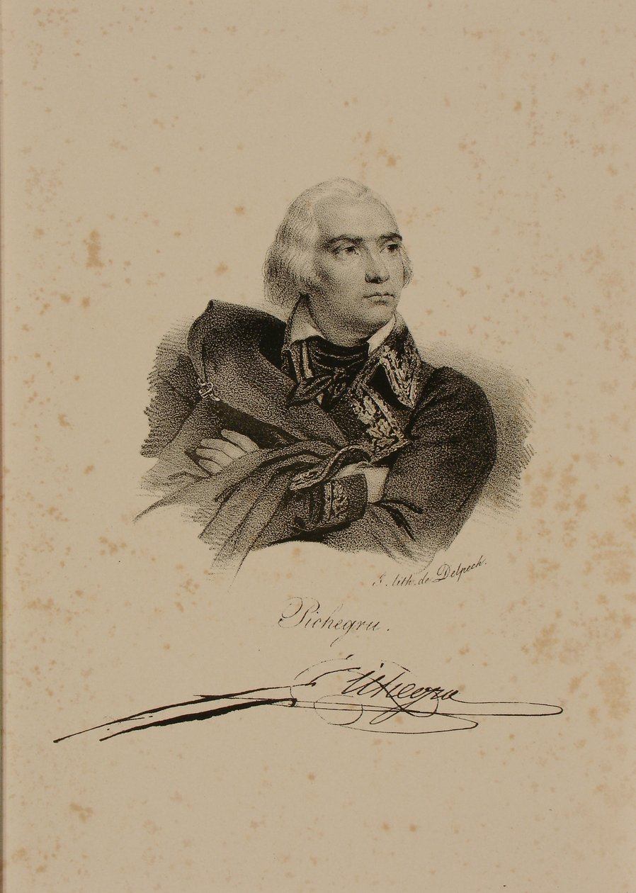 Général Charles Pichegru (1761-1804) - Francois Seraphin Delpech