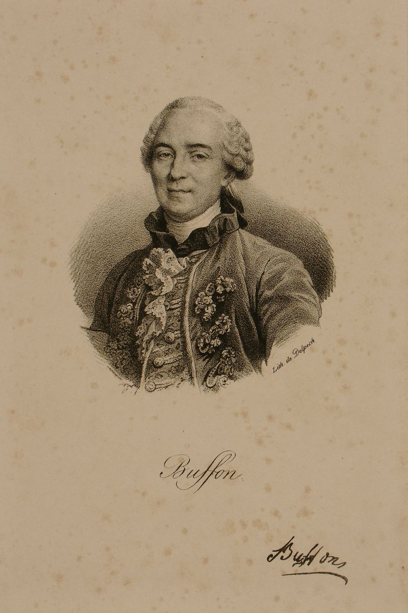 Georges-Louis Leclerc (1707-88) Comte de Buffon - Francois Seraphin Delpech