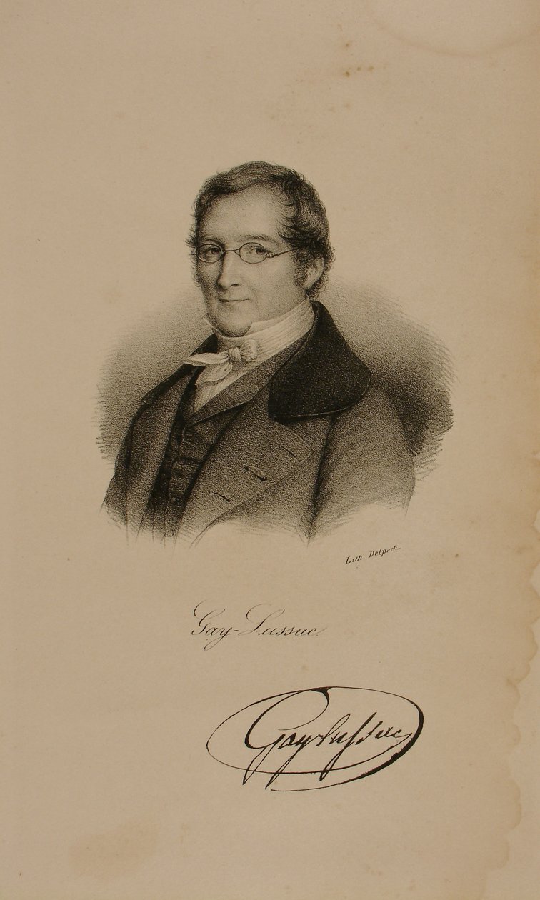 Louis Joseph Gay-Lussac (1778-1850) - Francois Seraphin Delpech