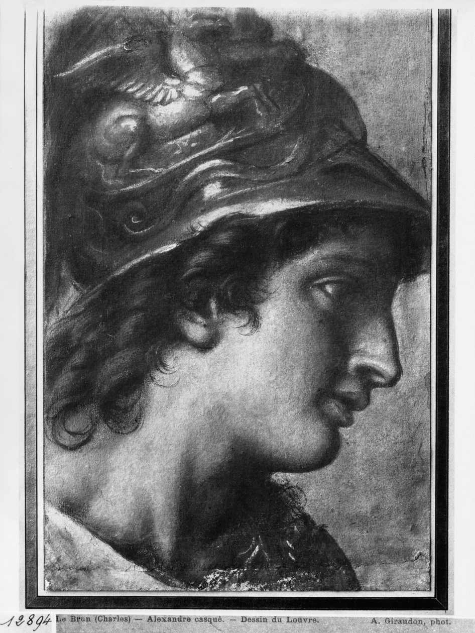 Alexandre le Grand, étude pour le tableau 