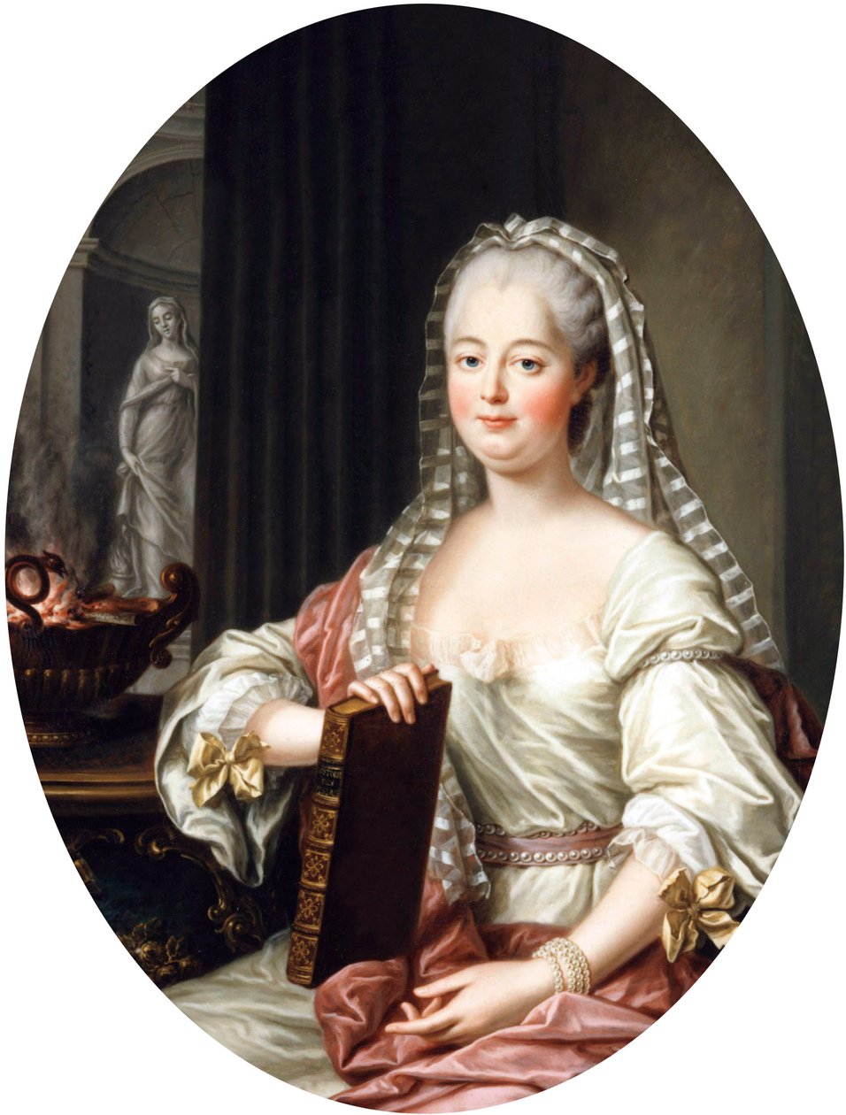 Jeanne Antoinette Poisson, Madame de Pompadour - Francois Hubert Drouais