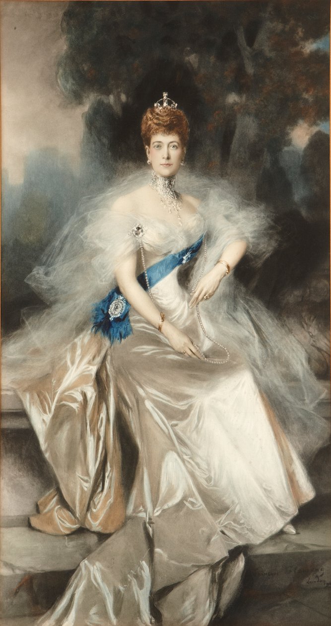 Reine Alexandra - Francois (after) Flameng