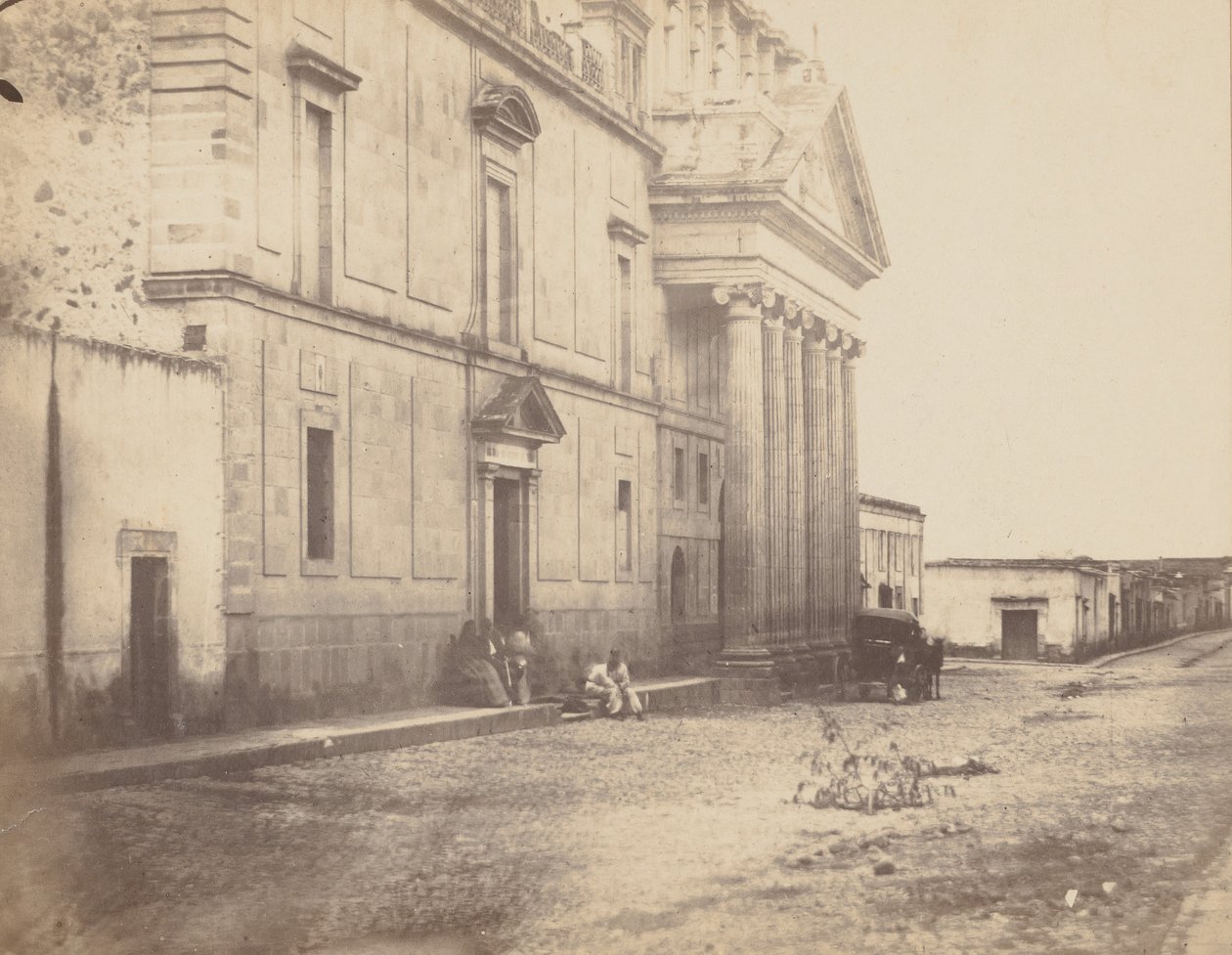 [Couvent à La Cruz], 1867 - Francois Aubert