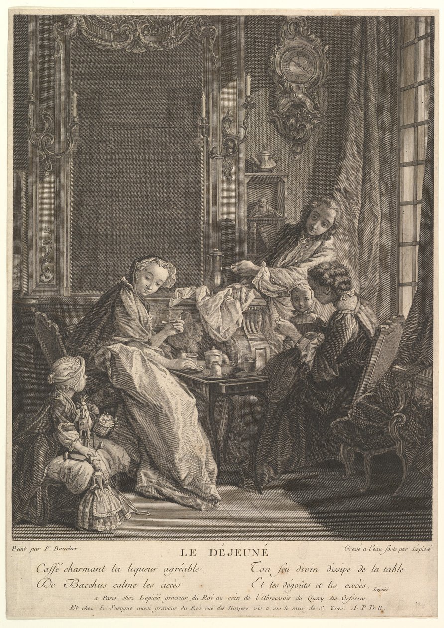 Déjeuner - Francois Bernard Lepicie