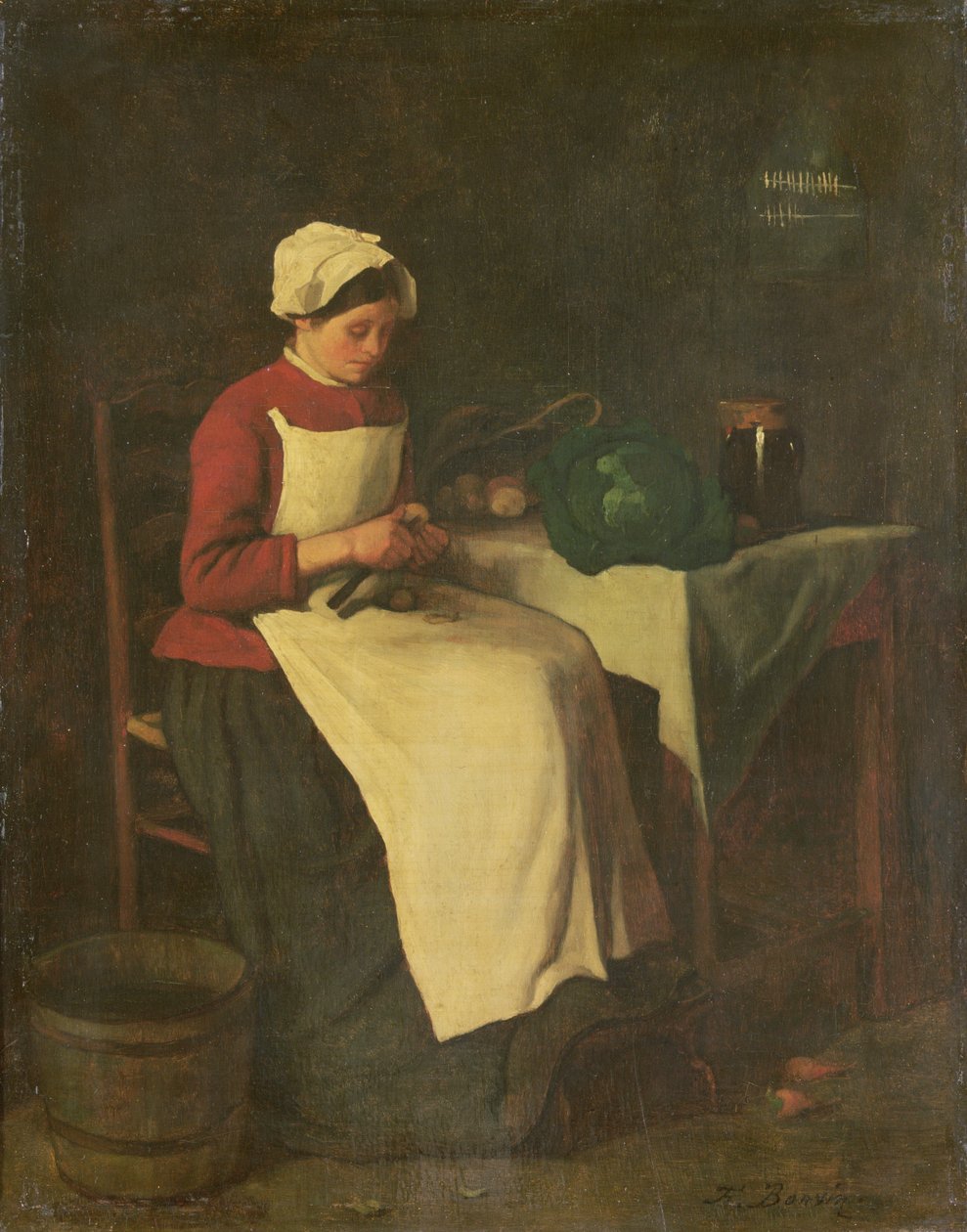 La jeune ménagère - François Bonvin