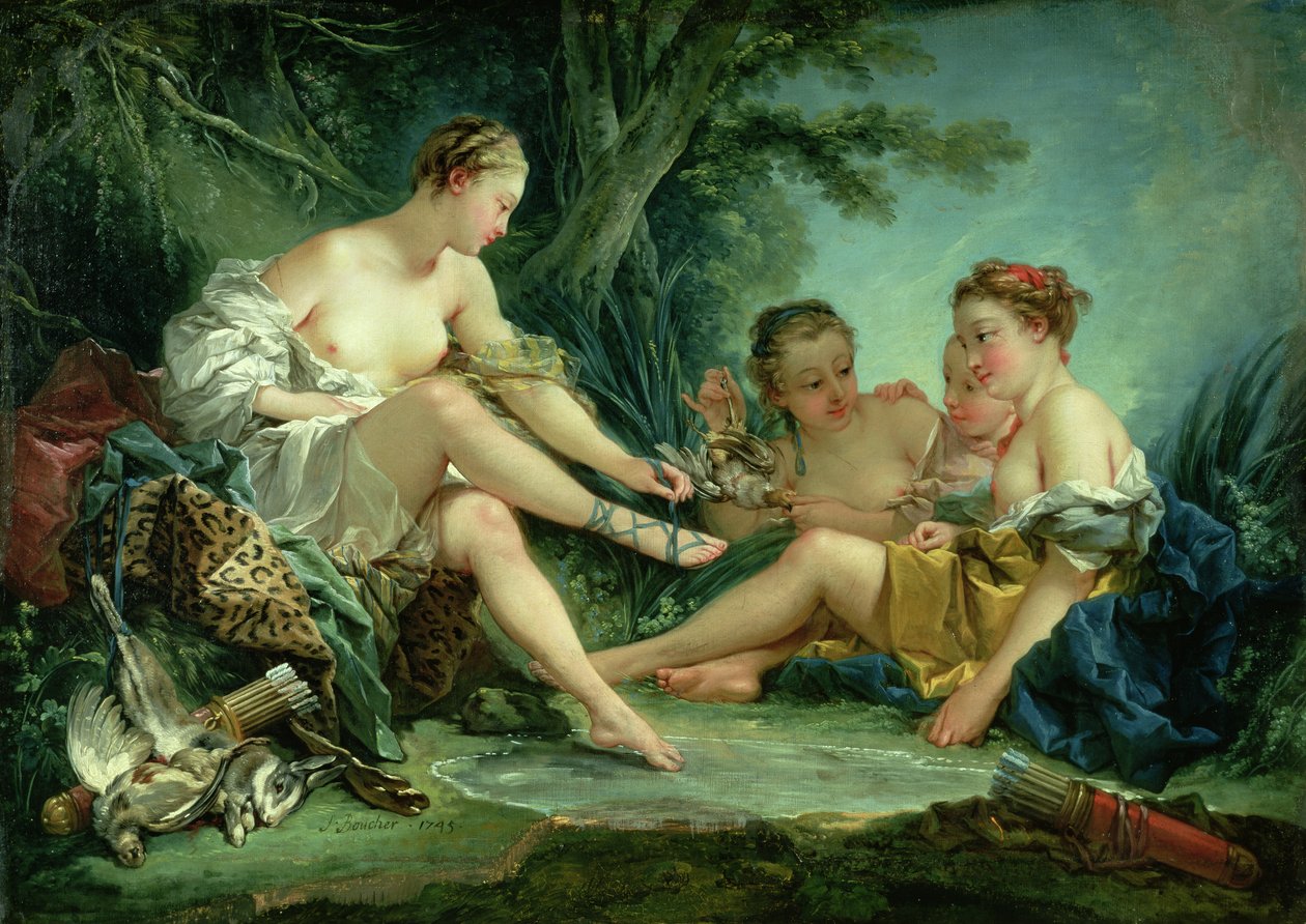 Diane après la chasse - François Boucher