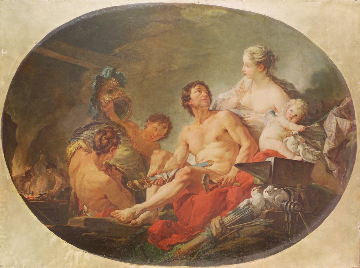 La fonderie du dieu Vulcain - François Boucher