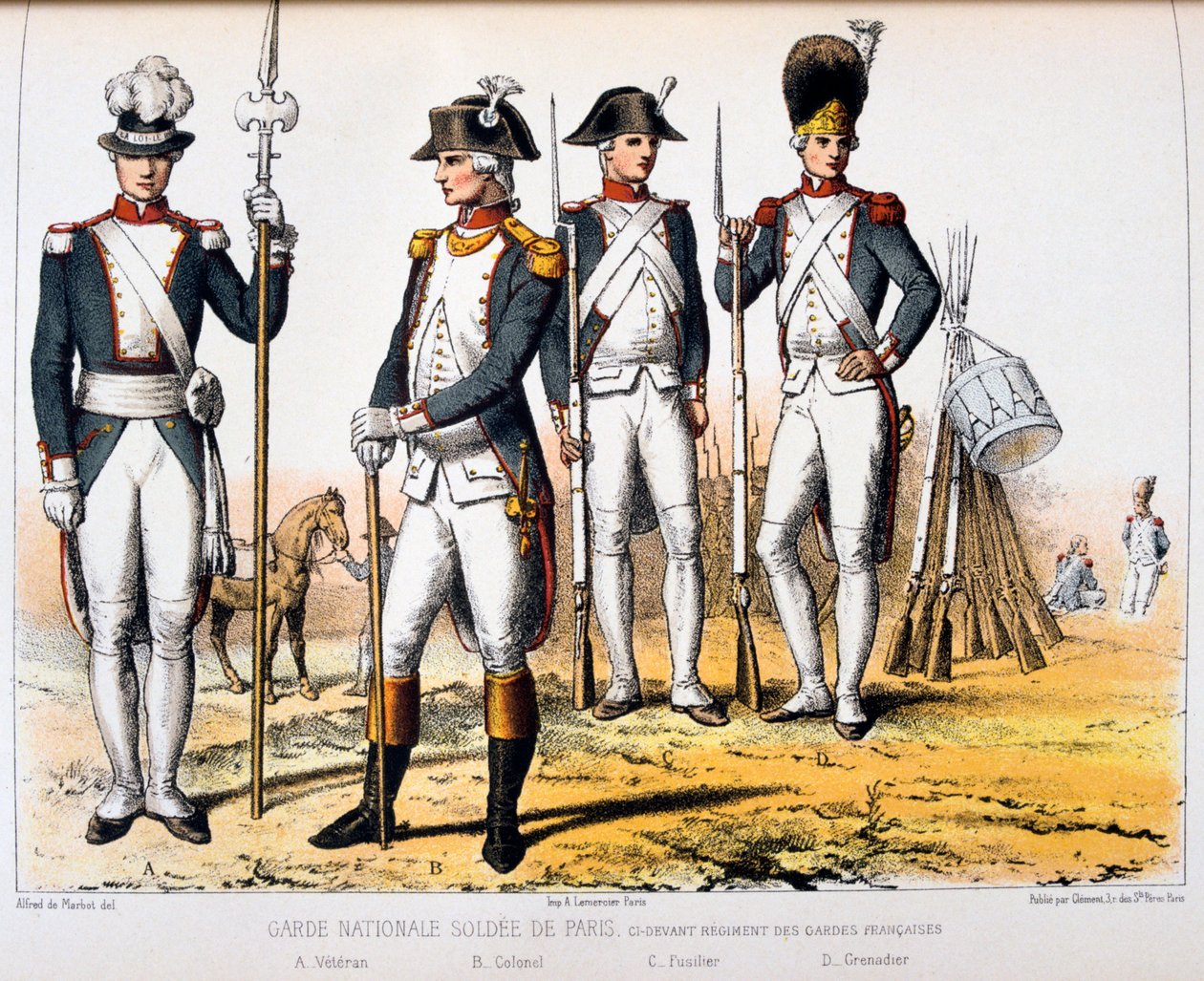 Garde Nationale Soldée de Paris - Francois Cudet