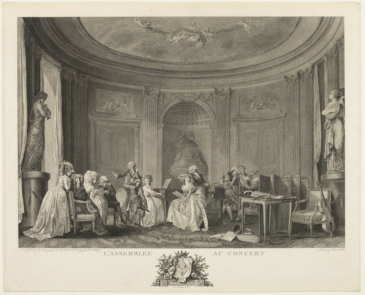 Le Concert - Francois Dequevauviller
