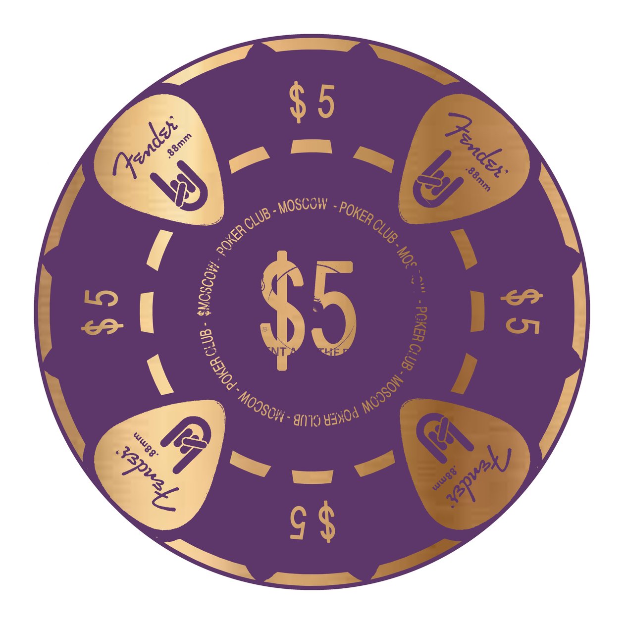 Jeton de poker, 2015 - Francois Domain