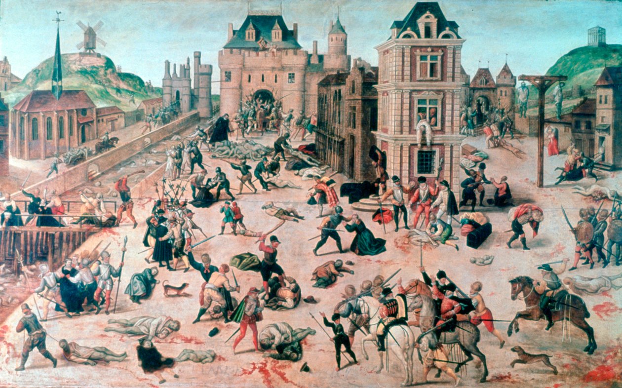 Massacre de la Saint-Barthélemy, vers 1810-1870 - Francois Dubois