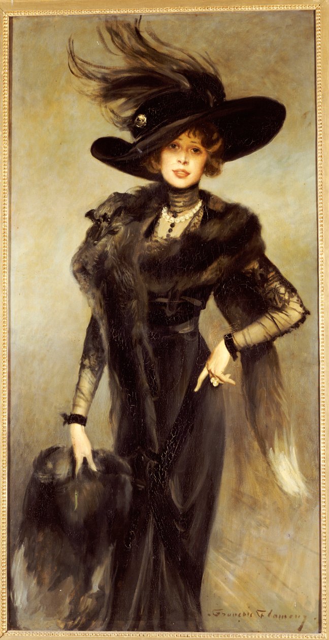 Beauté à la mode - Francois Flameng