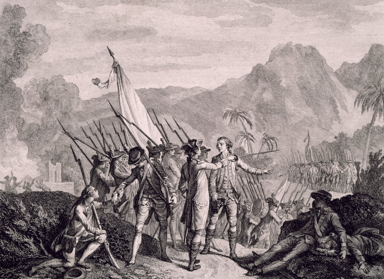 Capture française de Tobago - Francois Godefroy