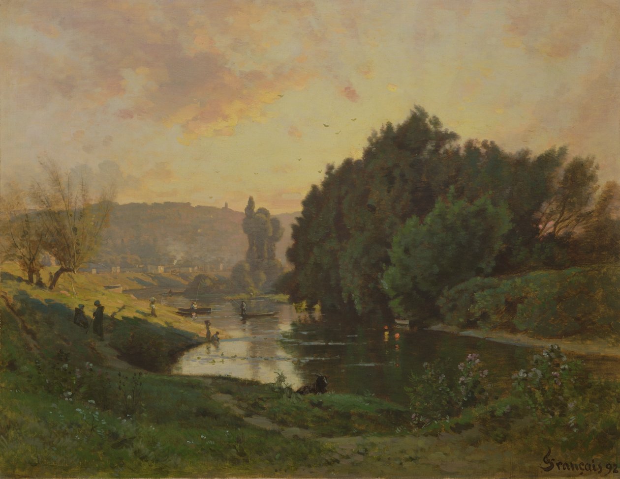 Scène de Bas-Meudon, 1892 - Francois Louis Francais
