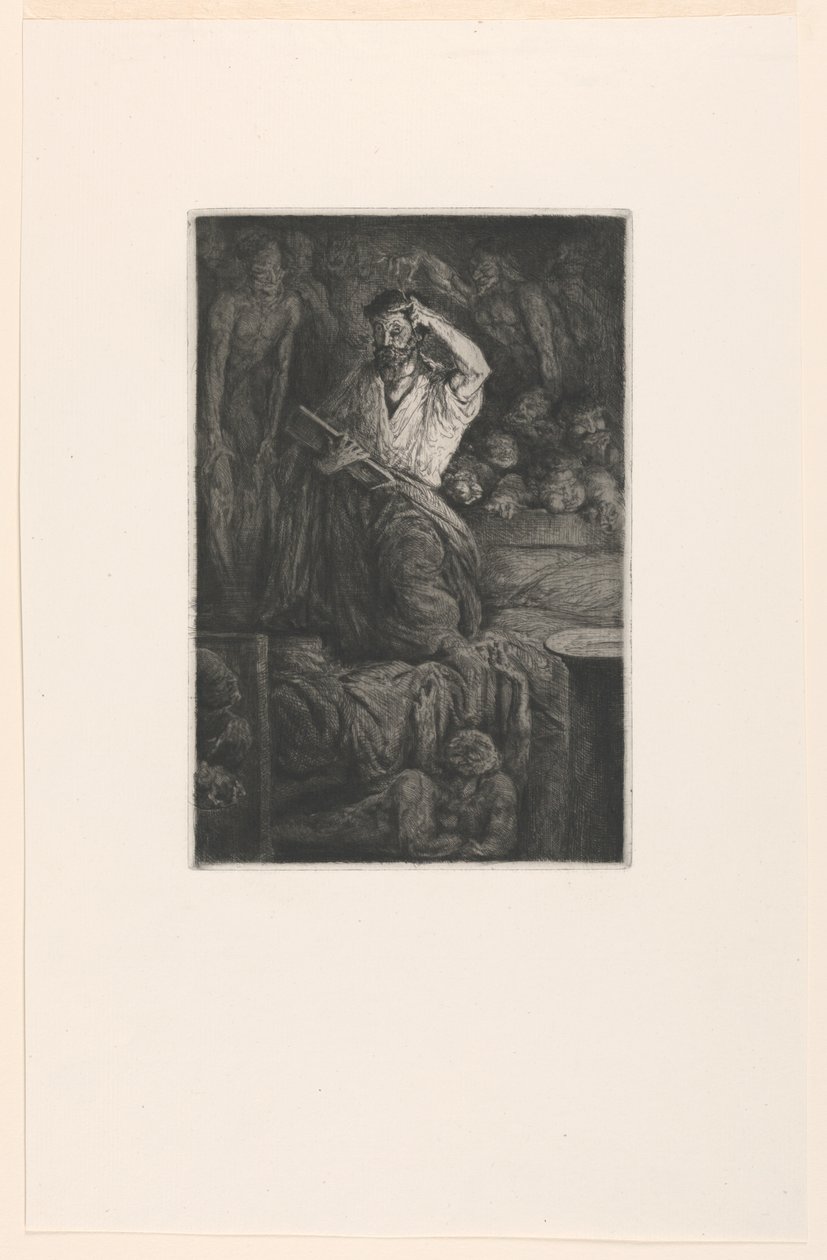 Un cauchemar - Francois Nicolas Chifflart