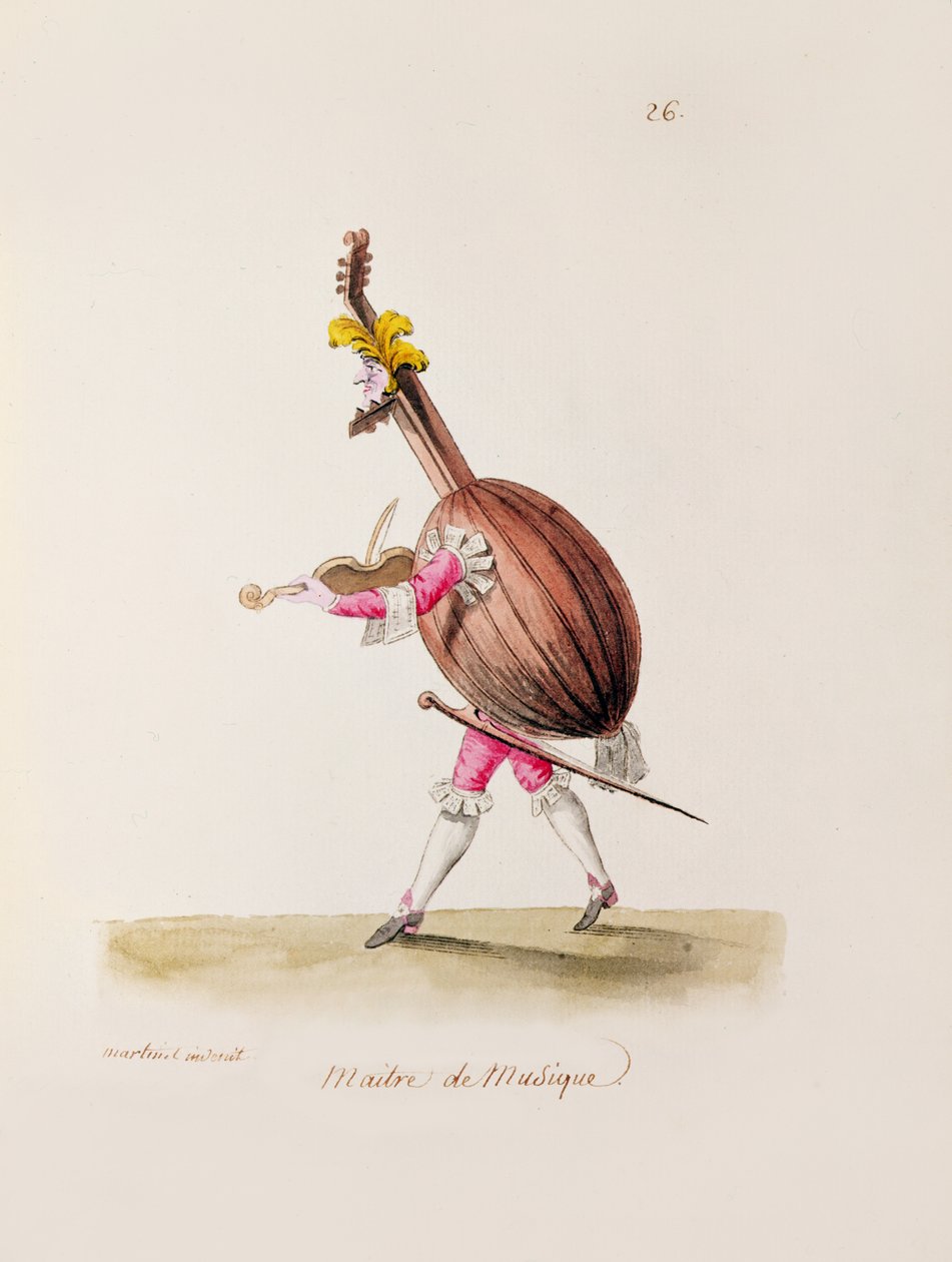Le Maître de musique, c.1780 - Francois Nicolas Martinet