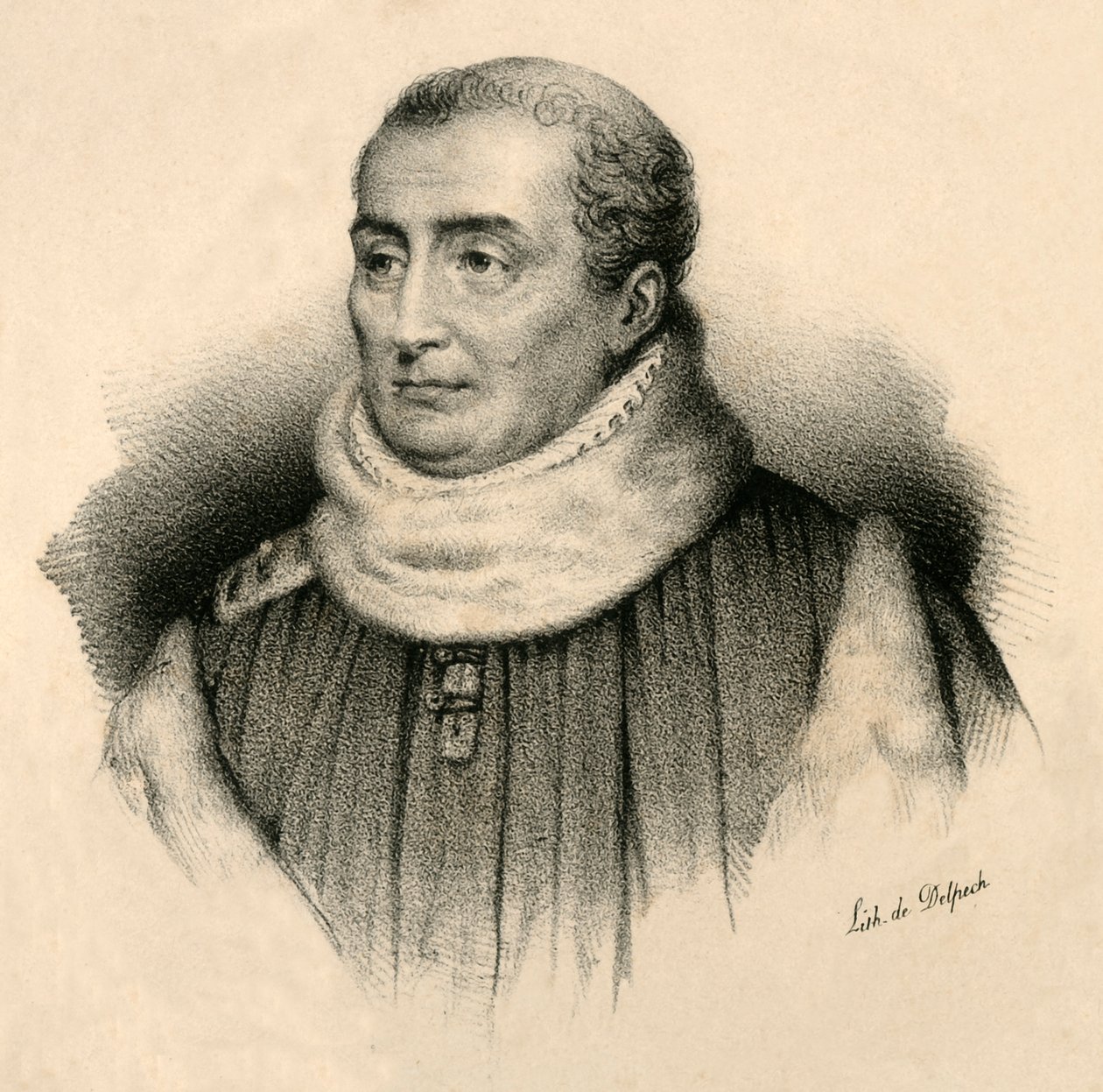 Christophe de Thou, 1508-1582, vers 1830 - Francois Seraphin Delpech