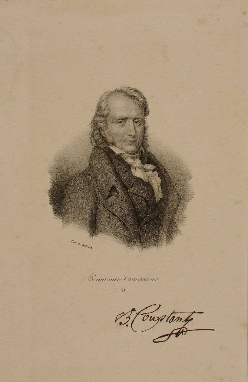 Henri Benjamin Constant de Rebecque (1767-1830) - Francois Seraphin Delpech