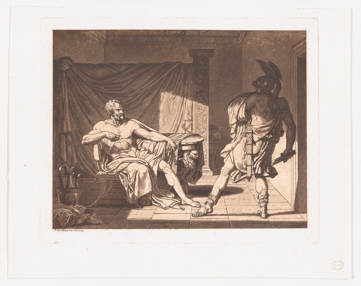 Marius à Minturnae, vers 1796-1800 - Francois Xavier Fabre