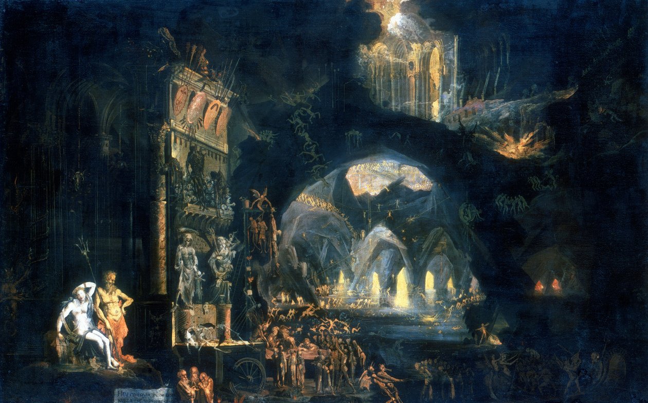 Le Monde souterrain, vers 1613-1644 - Francois de Nome
