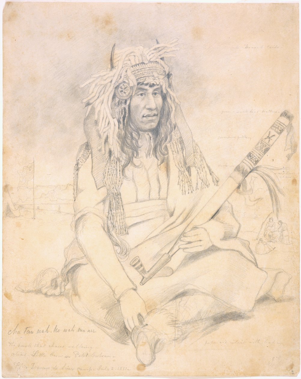 Petit Corbeau, 1851 - Frank Blackwell Mayer