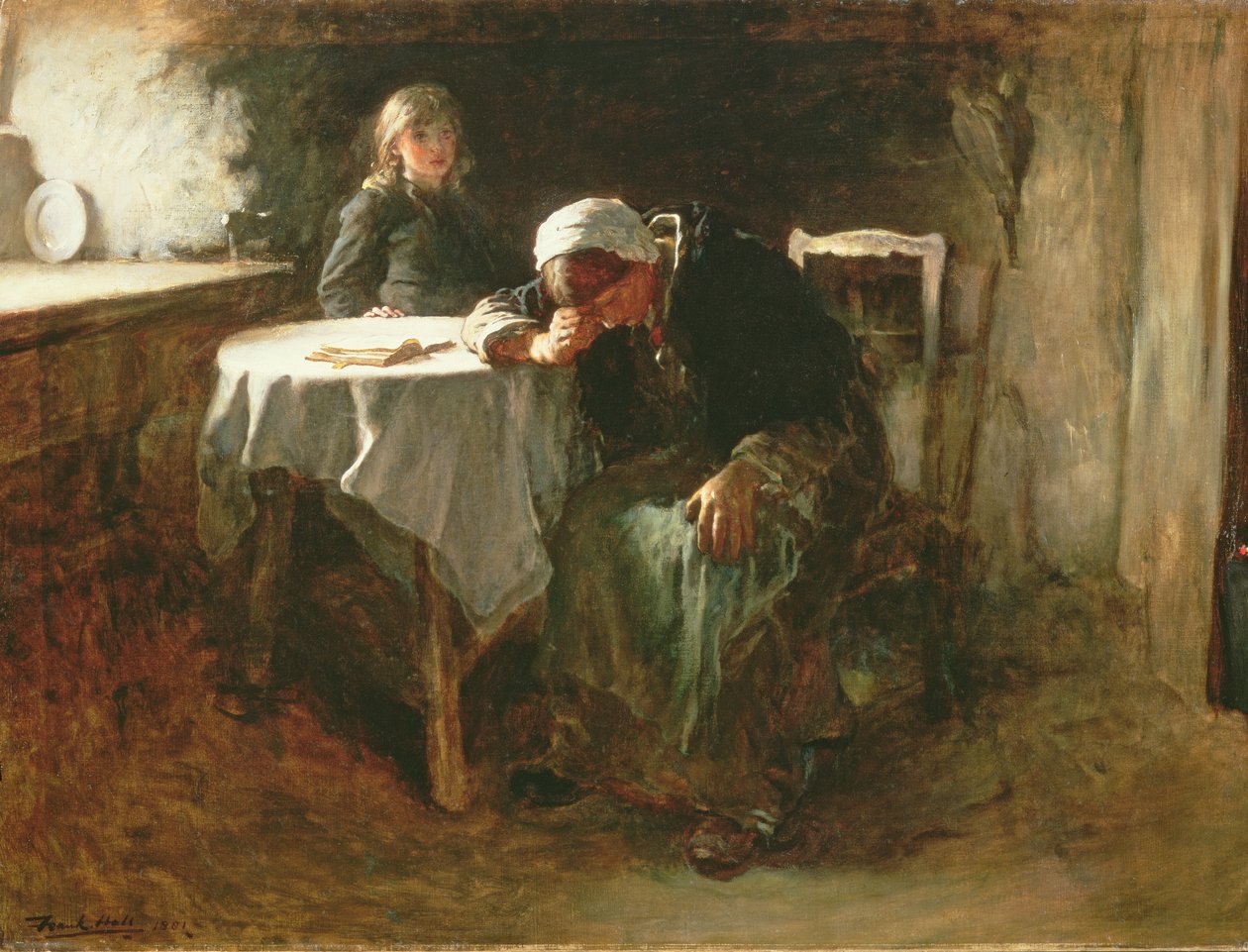 Désespoir, 1881 - Frank Holl