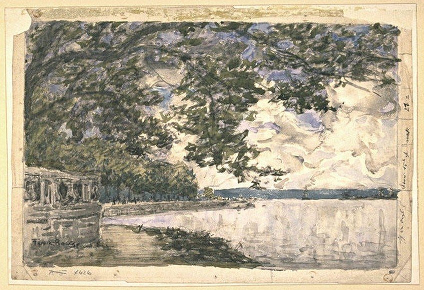 Marine à Caudebec - Frank Myers Boggs