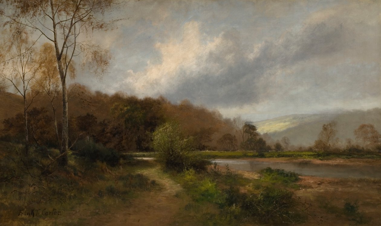 La Derwent près de Lintz Green - Frank Thomas Carter