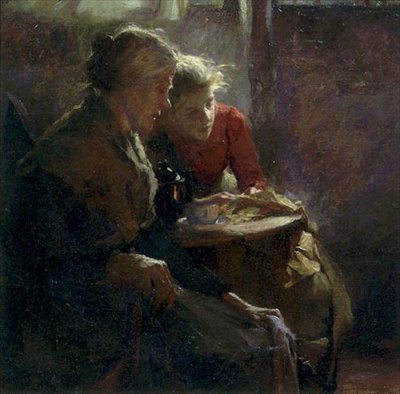 Contes au coin du feu - Frank Bramley