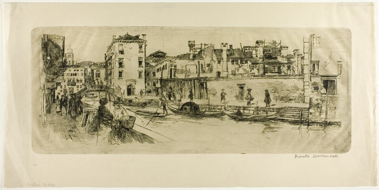 Canal San Trovasso - Frank Duveneck