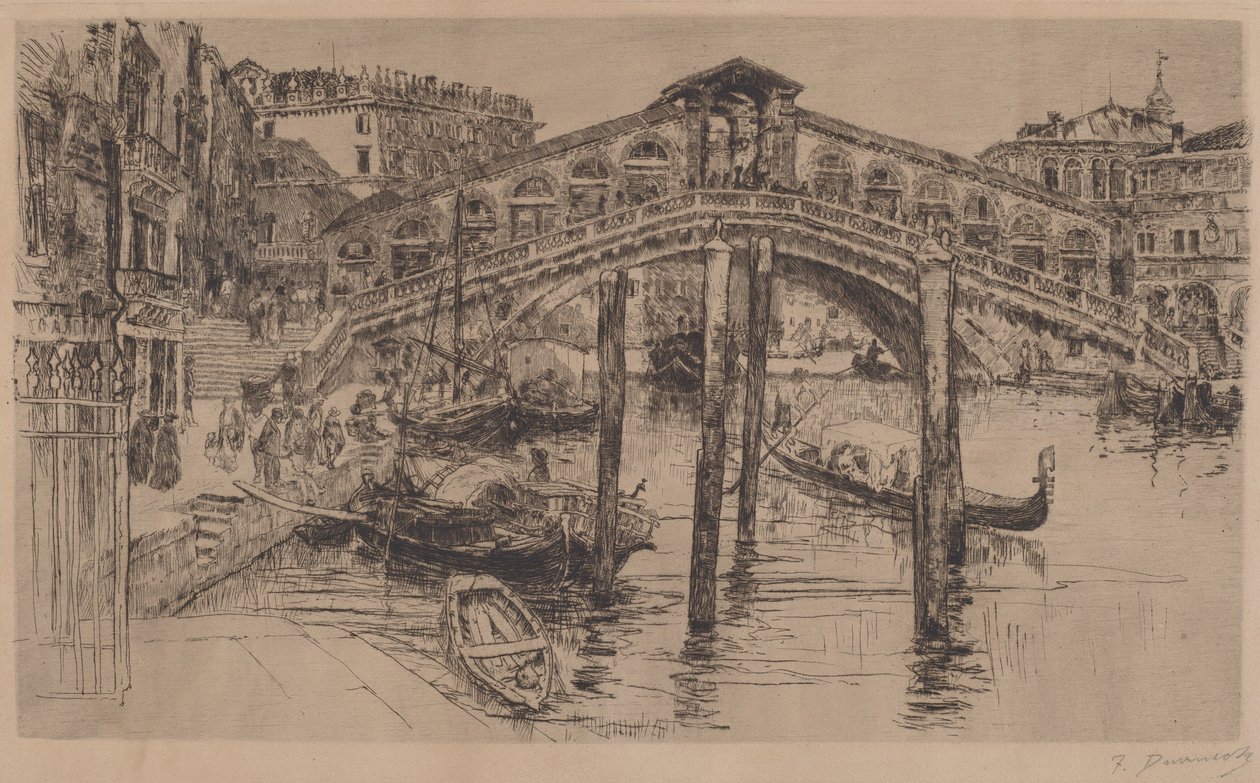 Le Rialto, Venise - Frank Duveneck